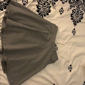 Gray skater skirt